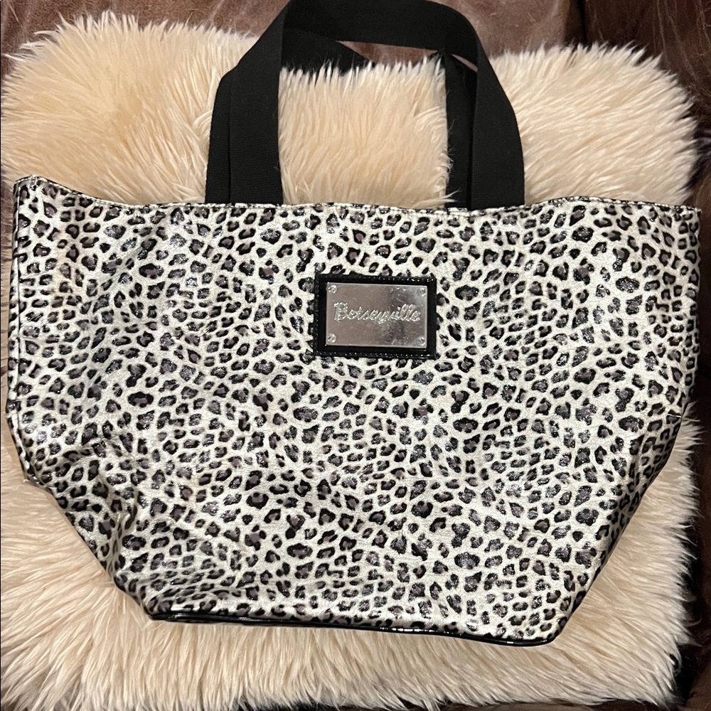 Betsey Johnson Leopard Print Tote